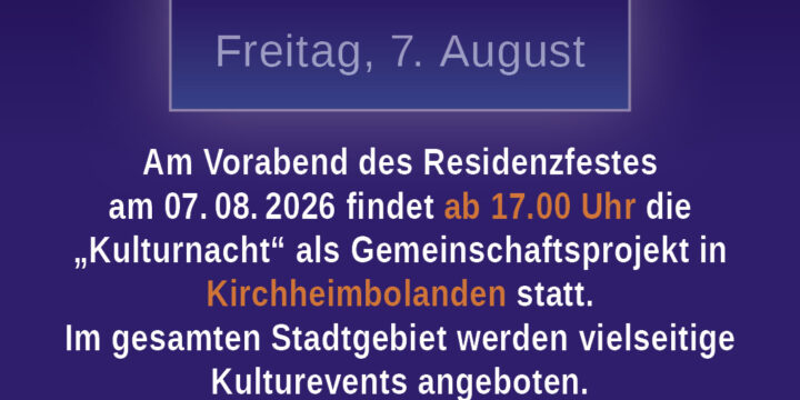 Kulturnacht Kirchheimbolanden 2026